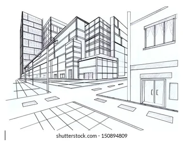 3,515 2 point perspective s, s & vectors shutterstock