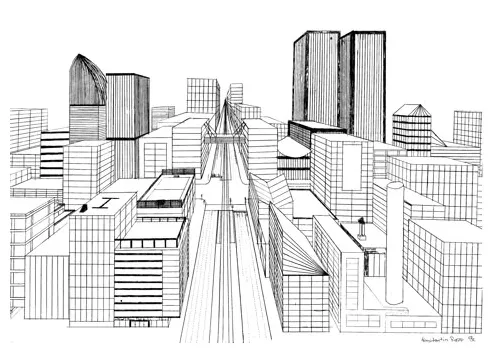60 fluchtpunkt/ 2 fluchtpunkt perspektive-ideen fluchtpunkt