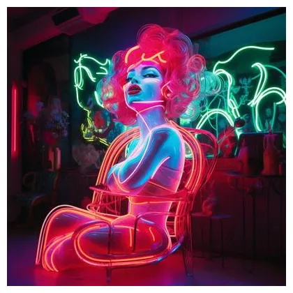 80s neon s, s and s for