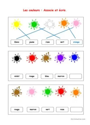 110 couleurs français fle fiches pedagogiques pdf & doc