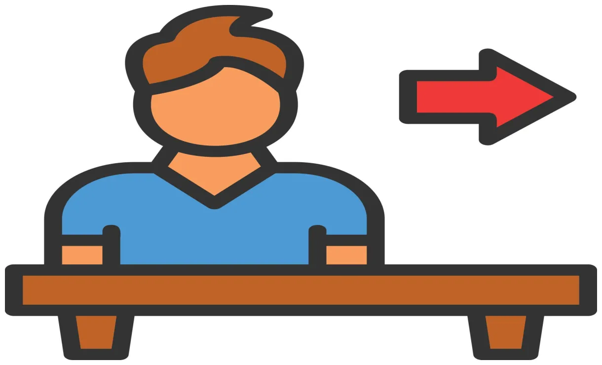 Linha de demissão ícone preenchido 14715052 vetor no vecteezy