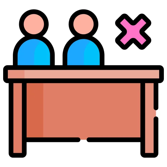 Absence special lineal color icon