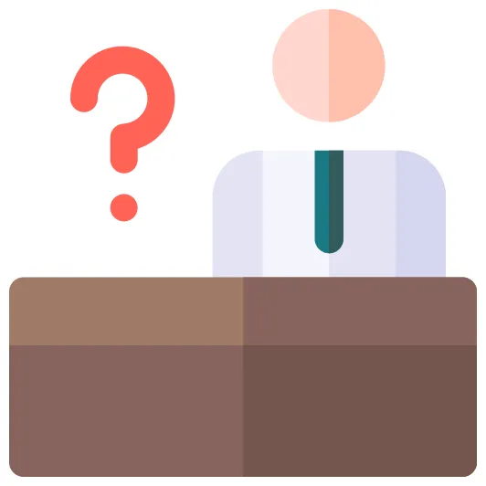 Absence basic rounded flat icon