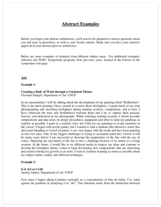 Free 17+ abstract writing samples and templates in pdf