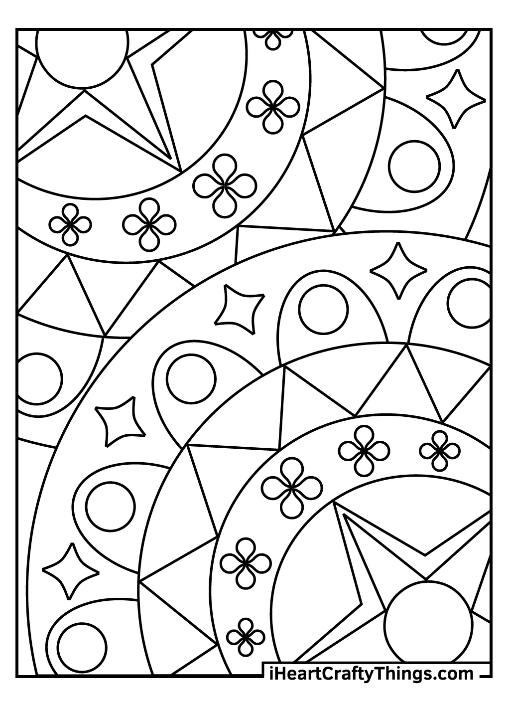 Abstract coloring pages updated 2021