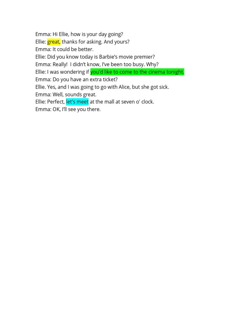 Accepting an invitation pdf