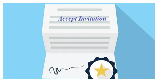 Letter for accept invitation qs study