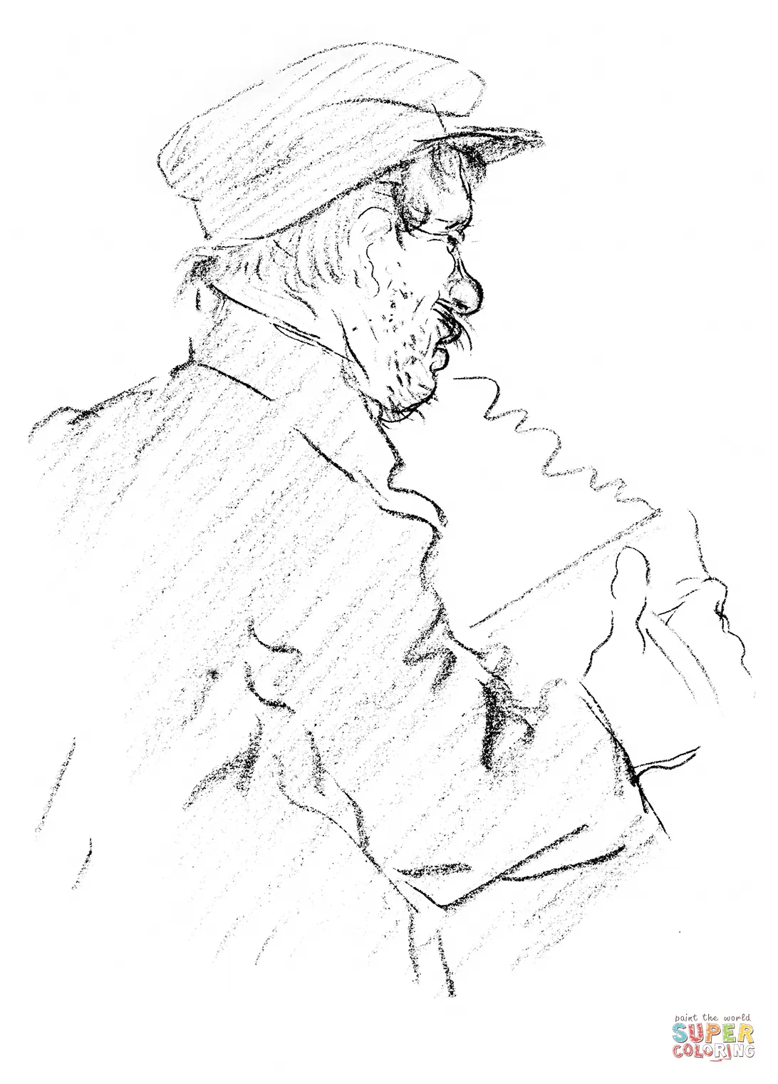 Accordion player coloring page free printable coloring pages