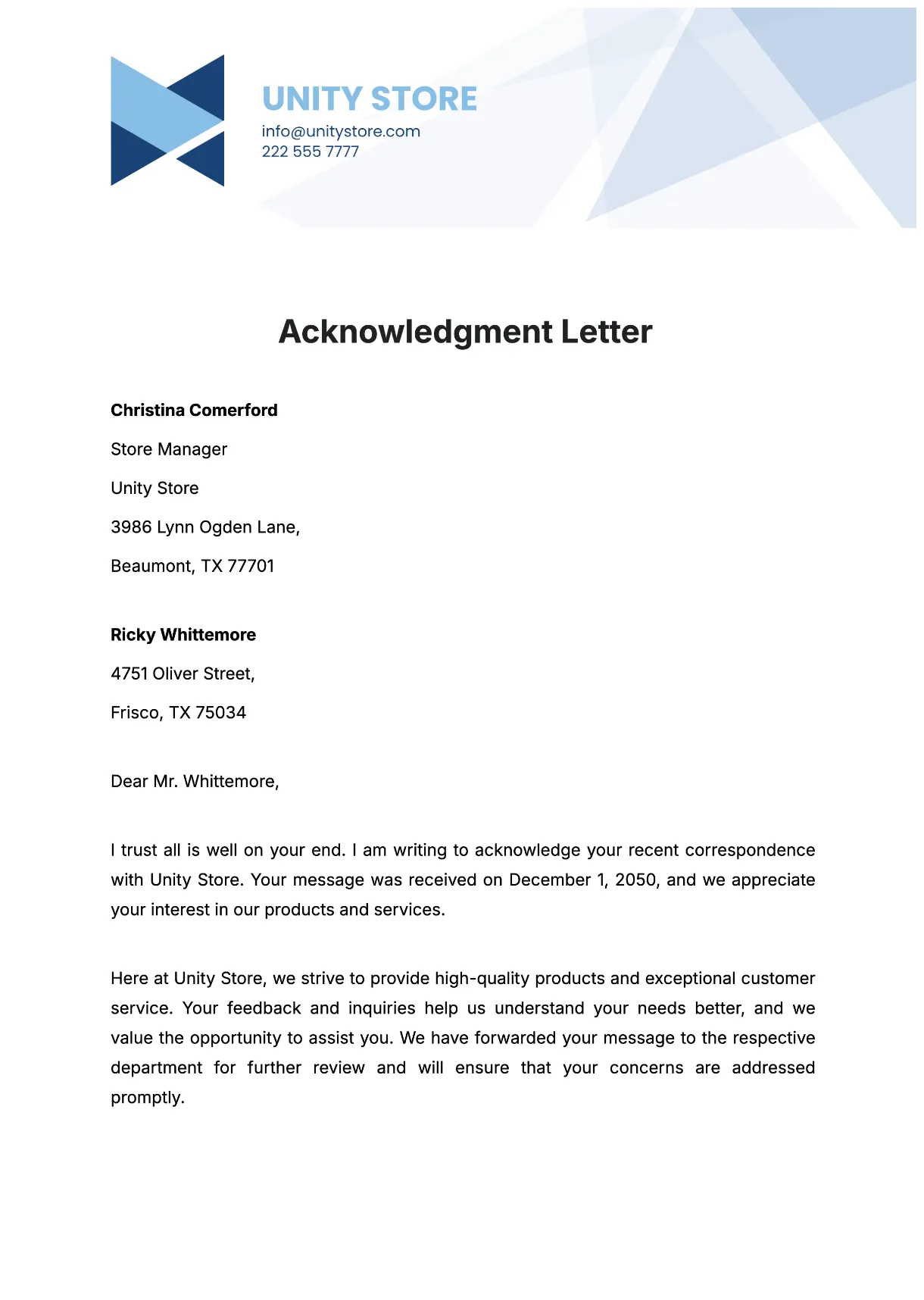 Free template to edit online