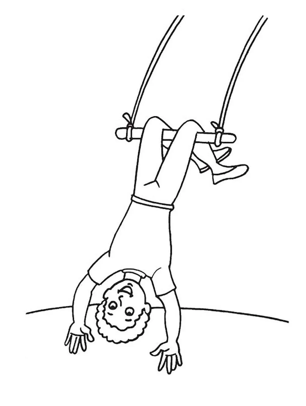 Acrobat coloring pages