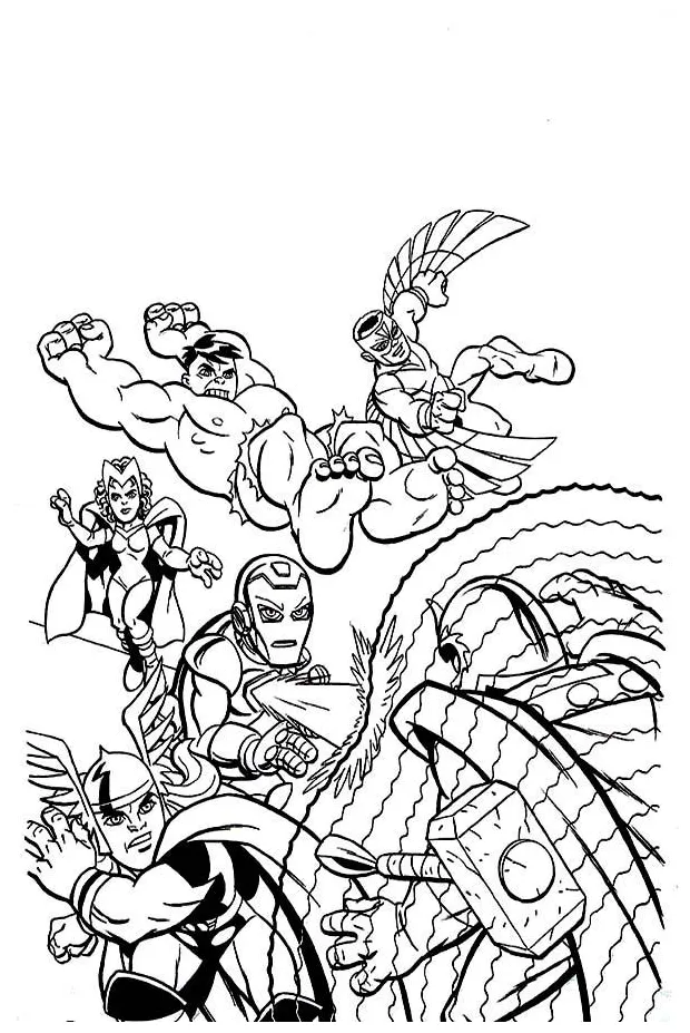 Action Hero Coloring Sheets Coloring Pages