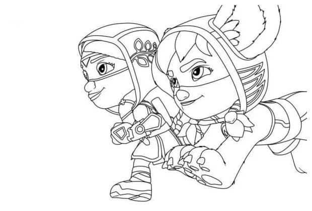 Action Pack coloring pages - ColoringLib