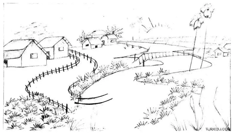 Scene coloring pages » turkau printable coloring page