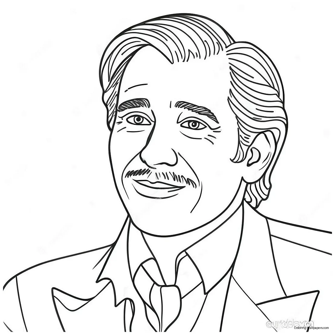 Actor Coloring Page (59643-47239)