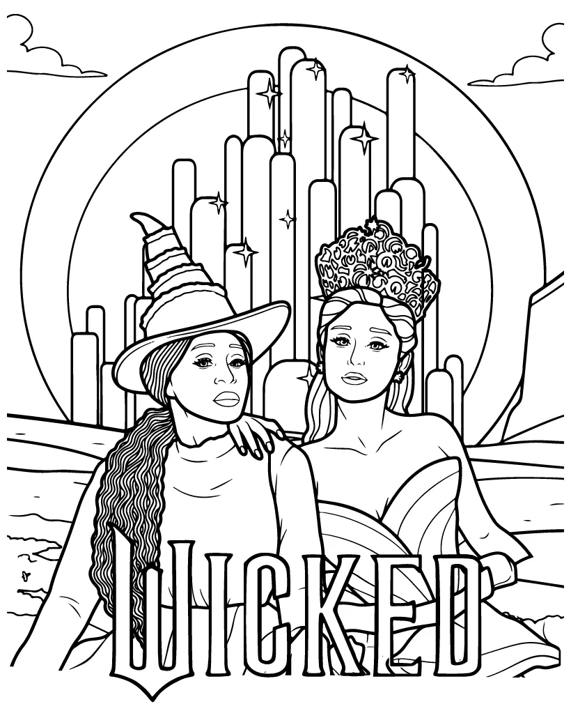 Simple coloring page printable coloring page