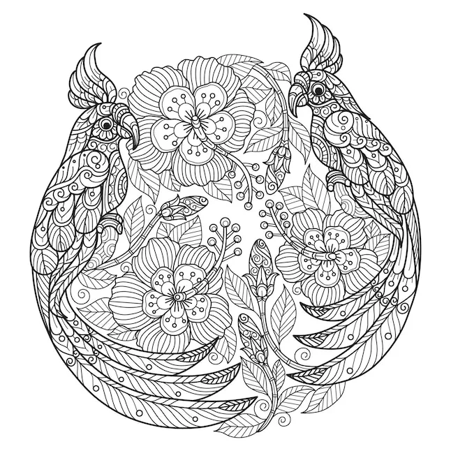 Page 12 coloring book page adult s on freepik