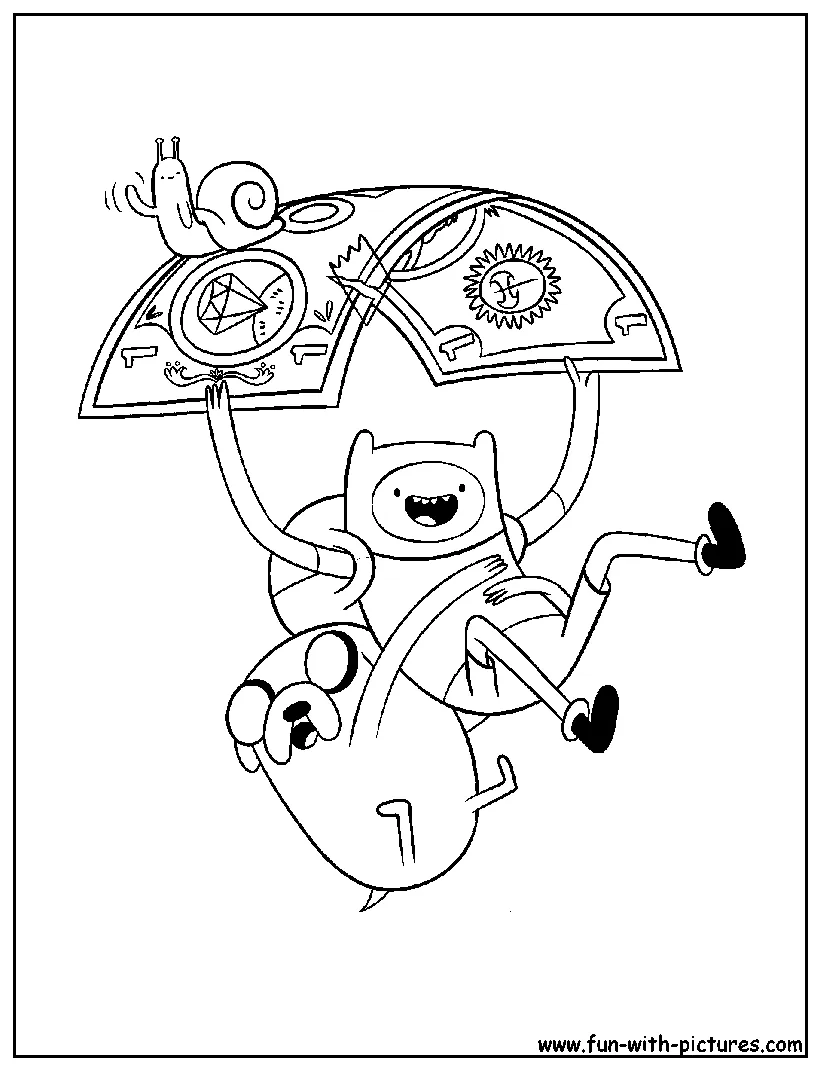 Adventuretime coloring page
