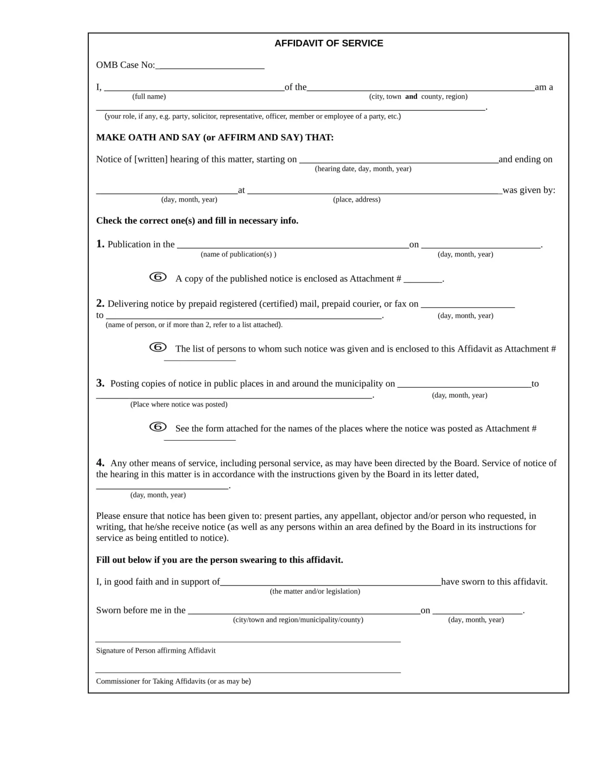 Free 22+ sample affidavit forms in pdf ms word excel