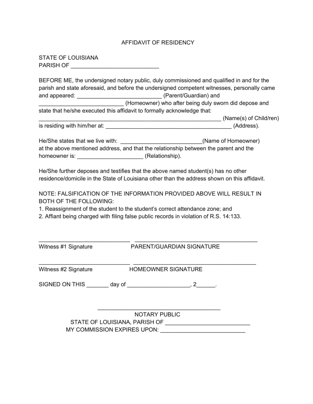 Free printable template [pdf, word]