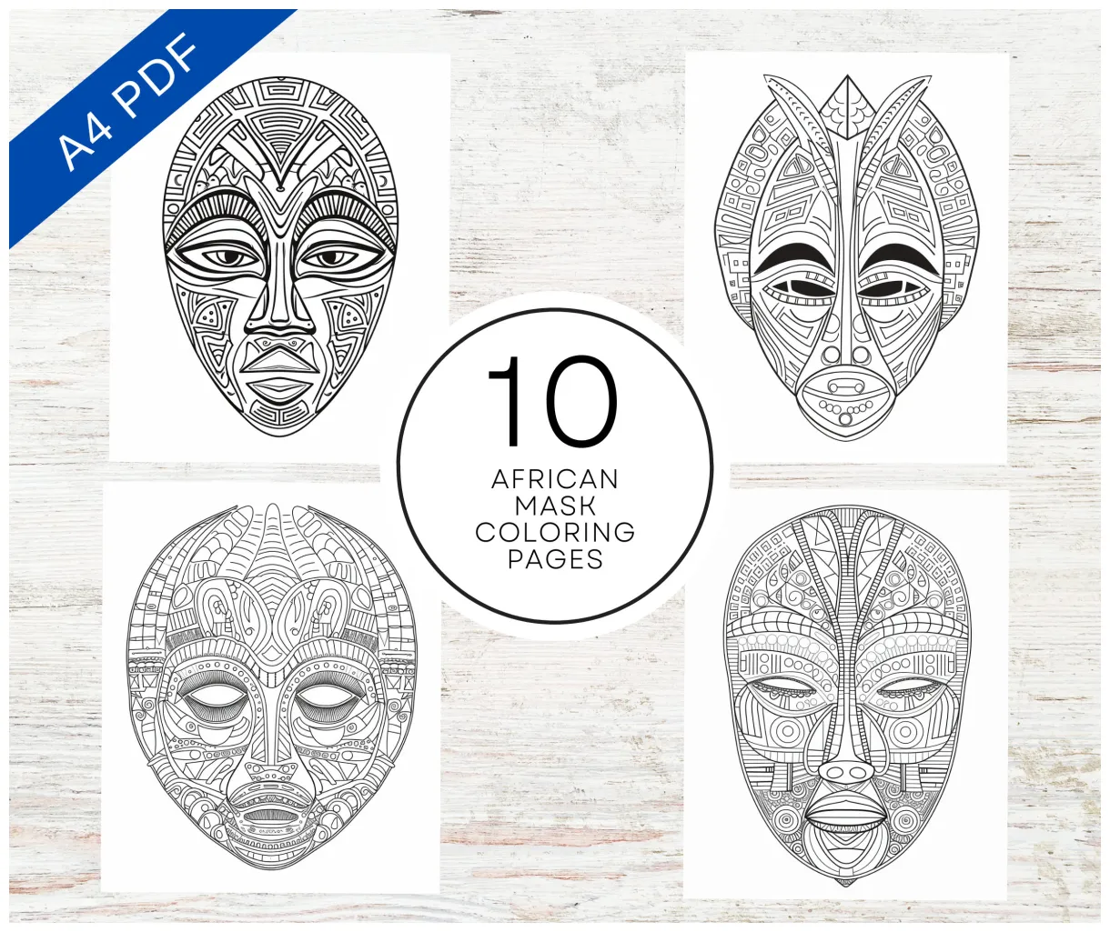 African mask coloring pages african tradition mask designs. please printable coloring page