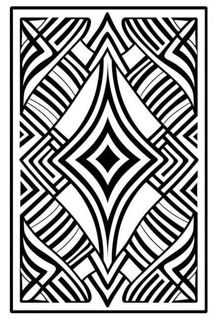 Premium ai seamless ethnic african pattern black and white