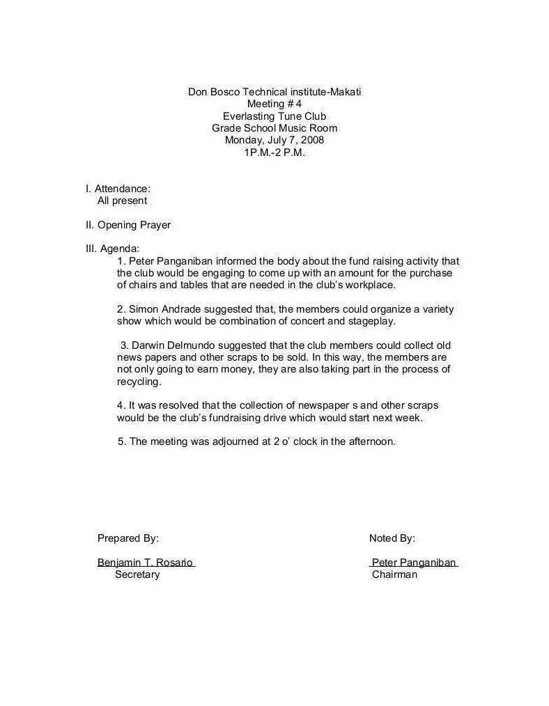 Email agenda example cards design templates