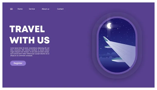 Premium vector vector flat traveling airplane window with airplane printable coloring page