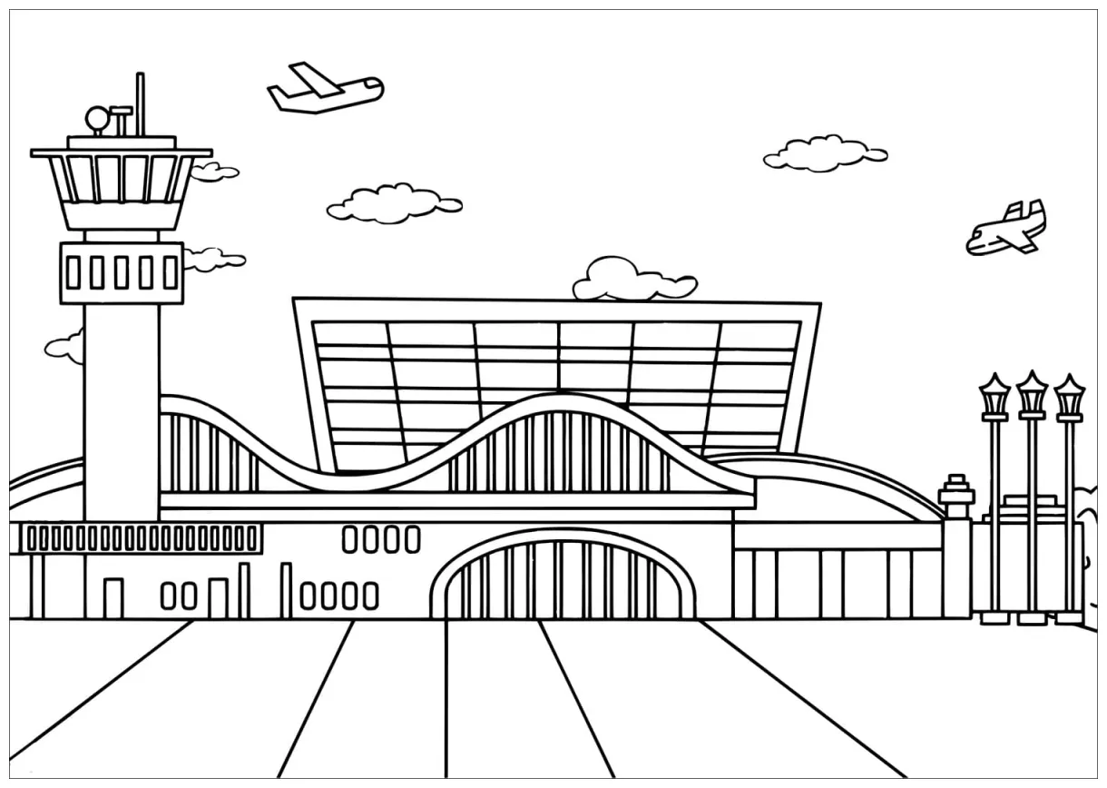 Printable airport