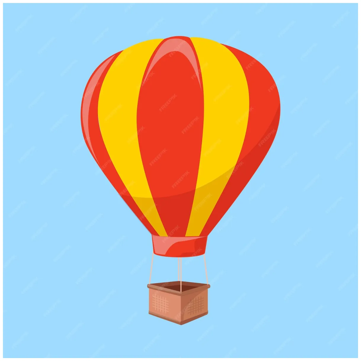 Premium vector airship coloring book with an example of coloring for