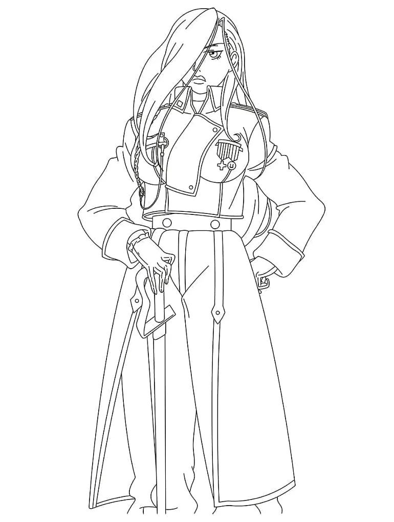 Olivier from fullmetal download, print or