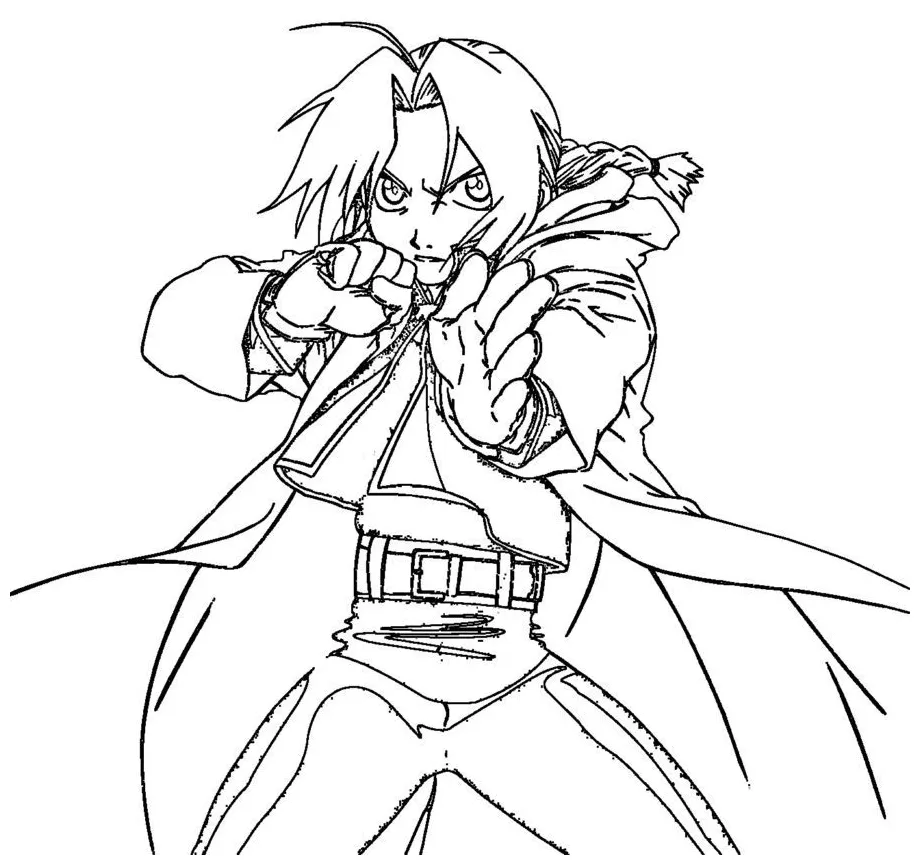 Anime full metal & book for kids