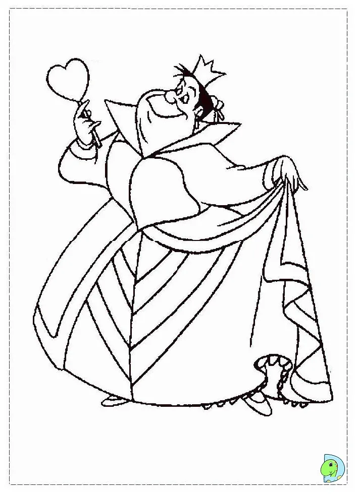 Alice wonderland coloring pages coloring home