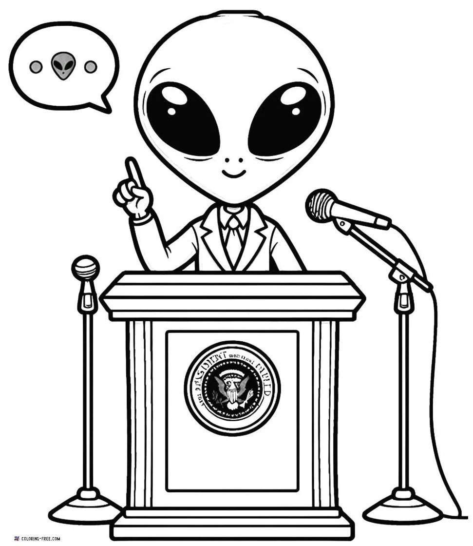 20 alien coloring pages free unique printables printable coloring page