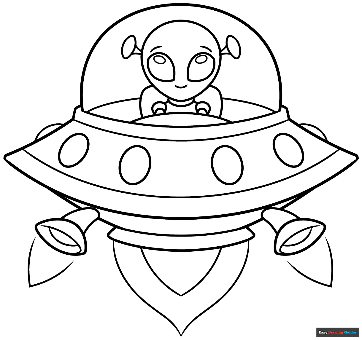 Easy easy drawing guides printable coloring page