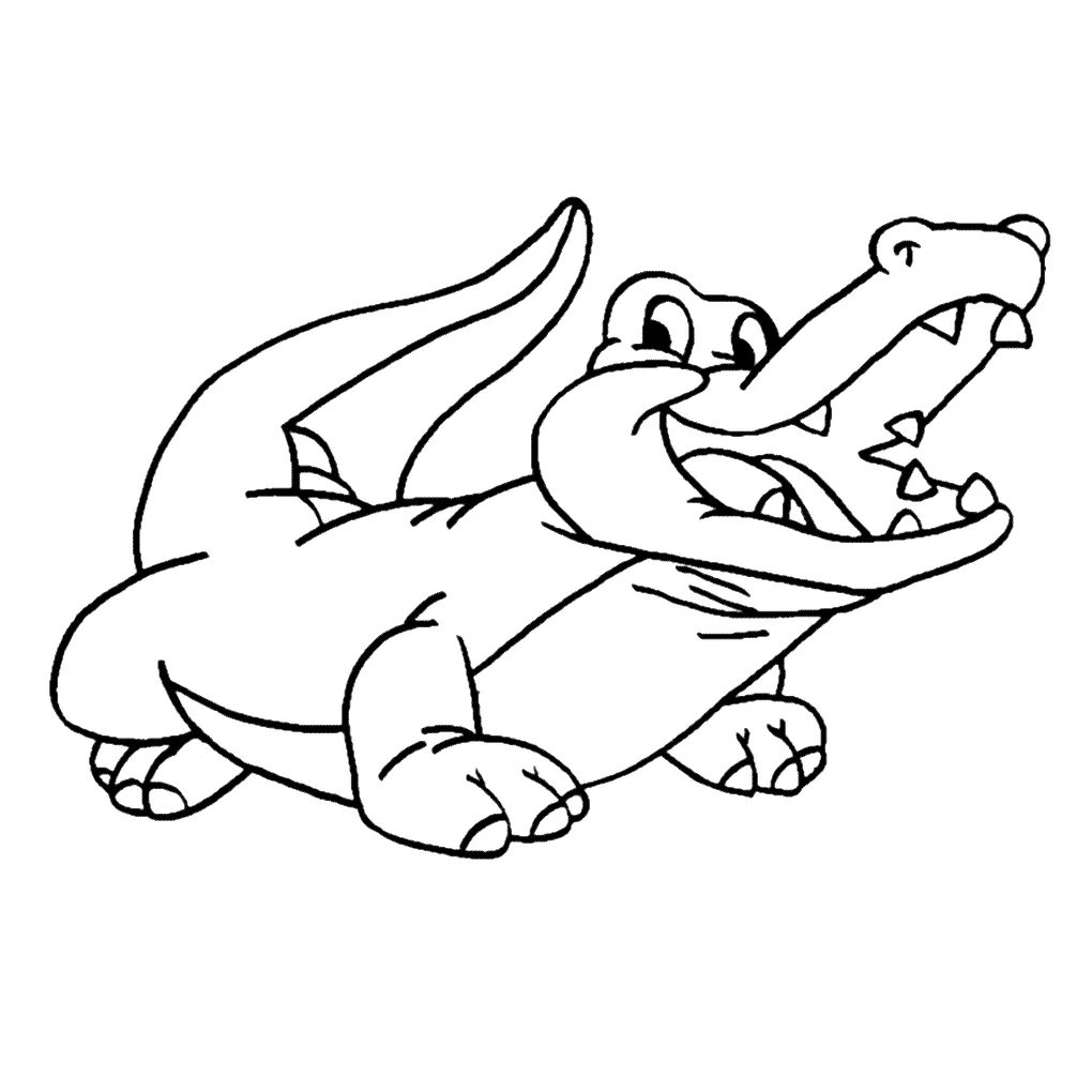 Alligator coloring pages & books 100% free and printable!