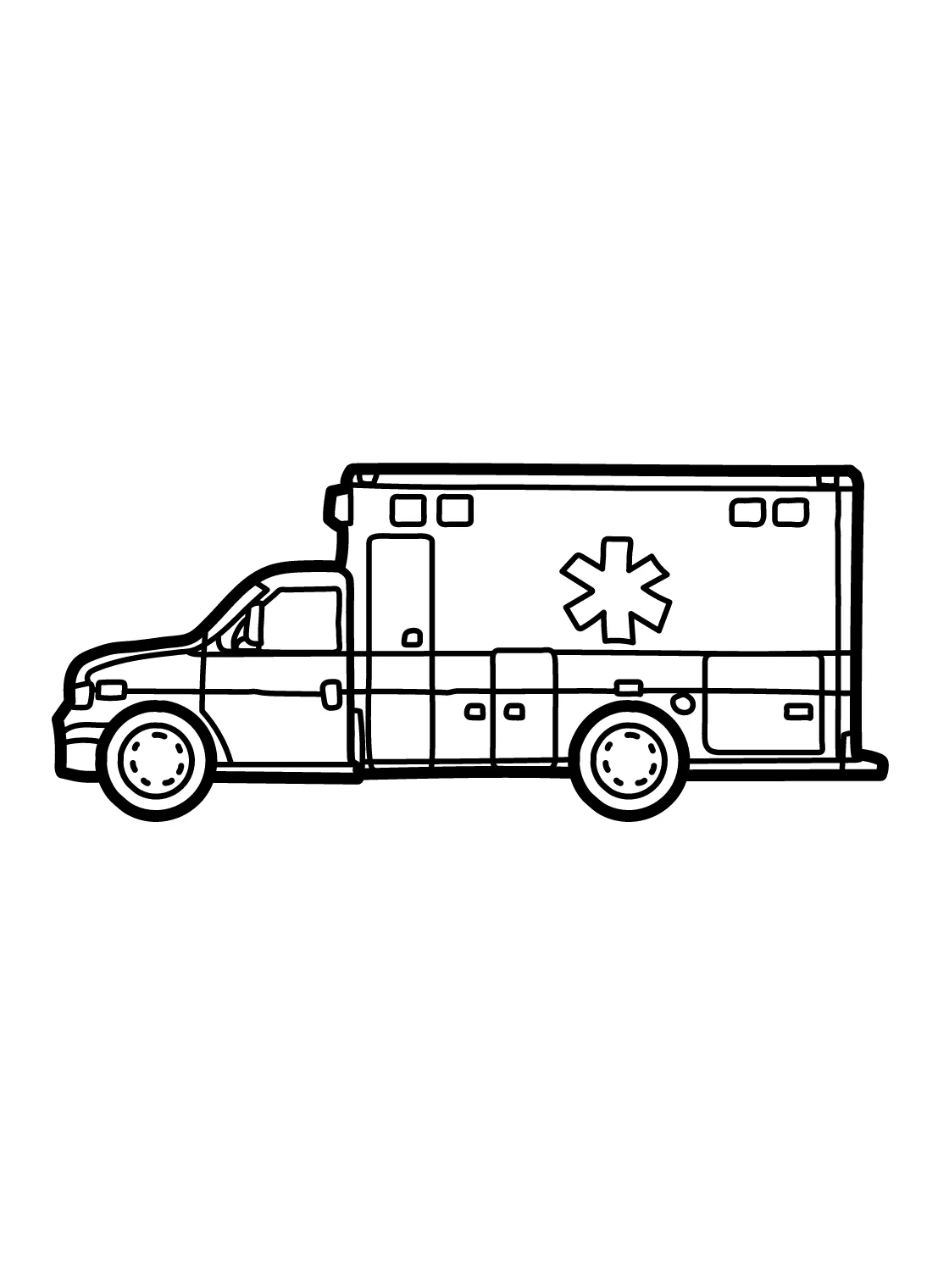 20+ Ambulance Coloring Pages - Free Printable PDF & Online Coloring