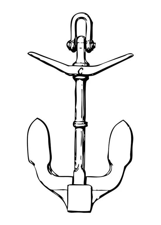 Coloring Page Anchor - Free printables - Img 17335