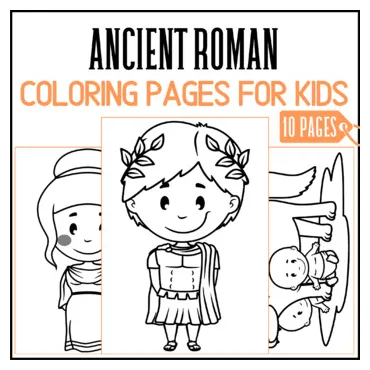 Ancient rome civilization coloring pages, coloring sheets,morning work printable coloring page