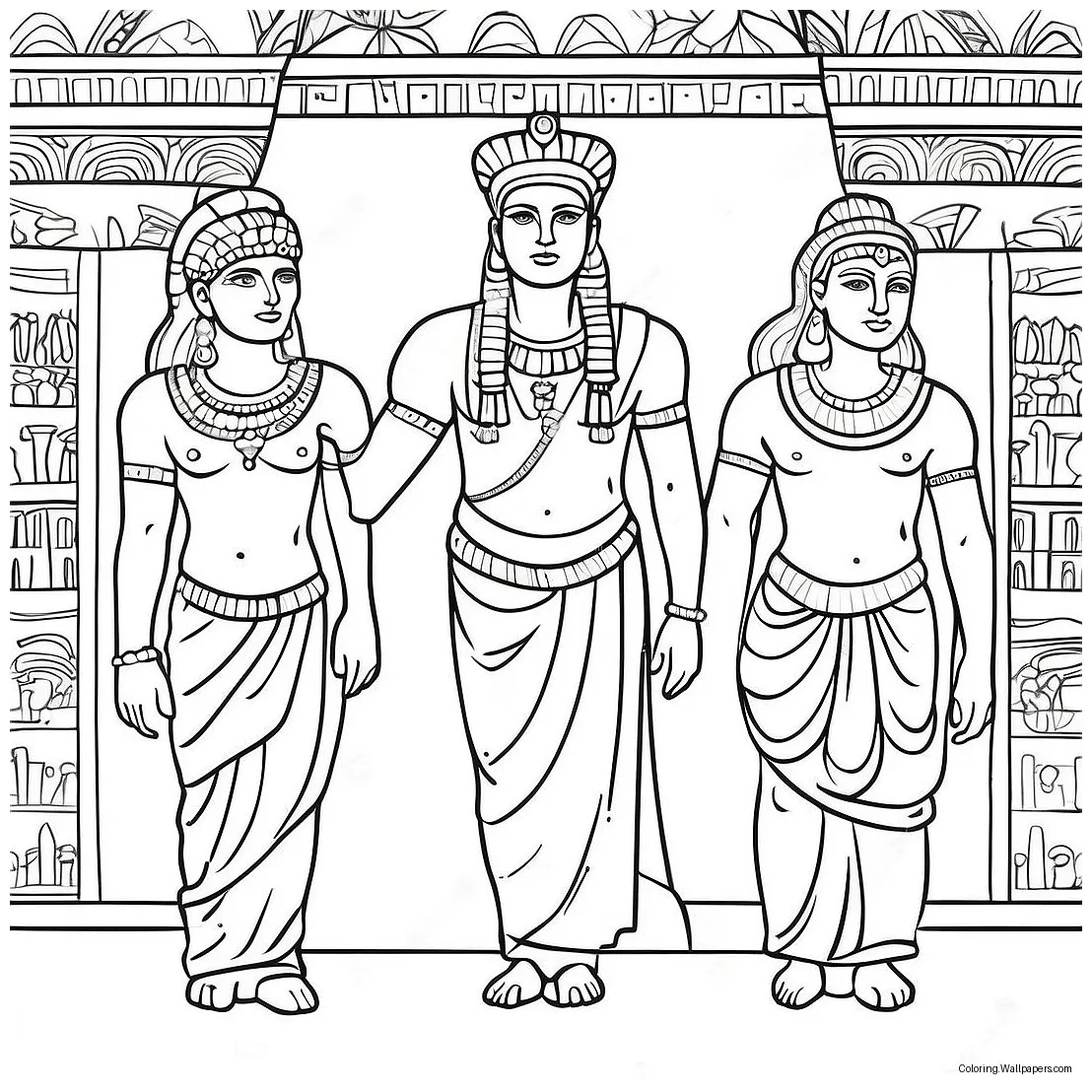 Ancient civilizations coloring page 64513-51055