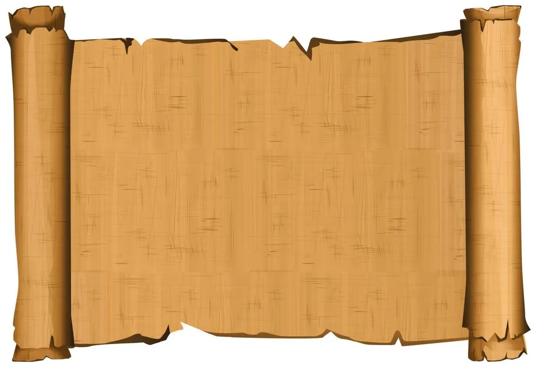 Ancient scroll vector art, icons, and graphics for