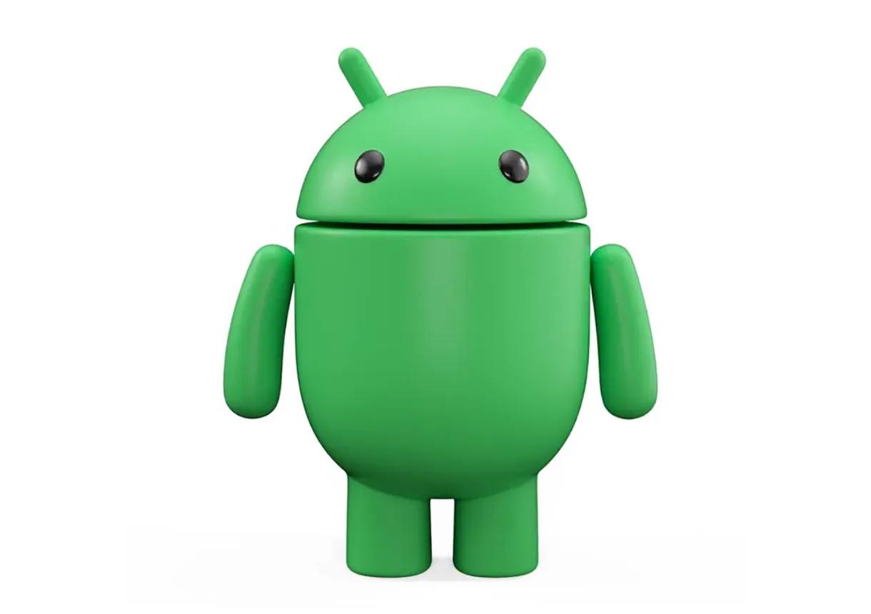 Here's the sweet new android logo and robot