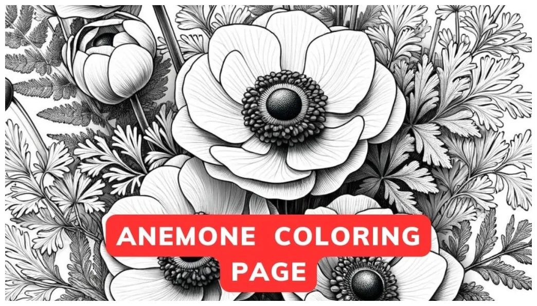 Free s [ printable pdf ] flower coloring page