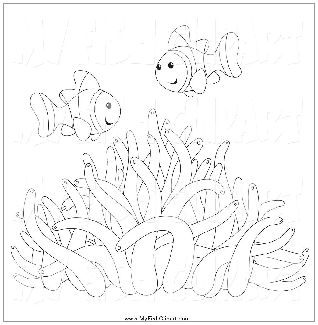 Anemone coloring pages coloringbay