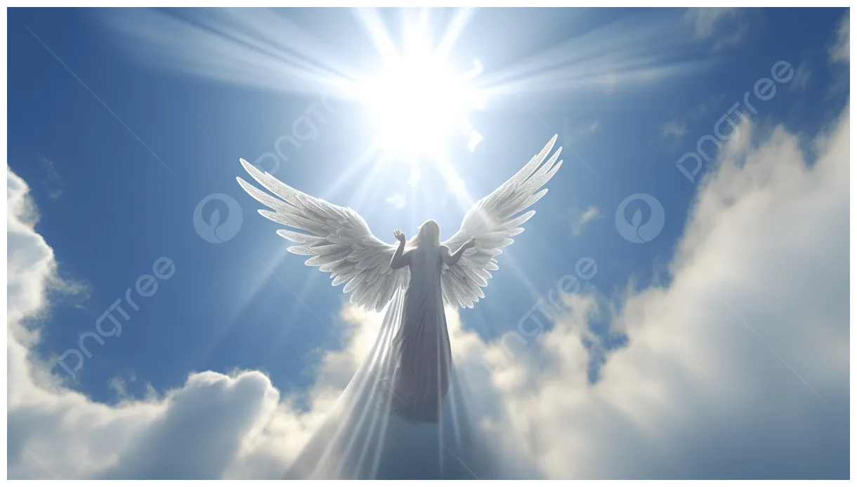 Angelic sky clipart