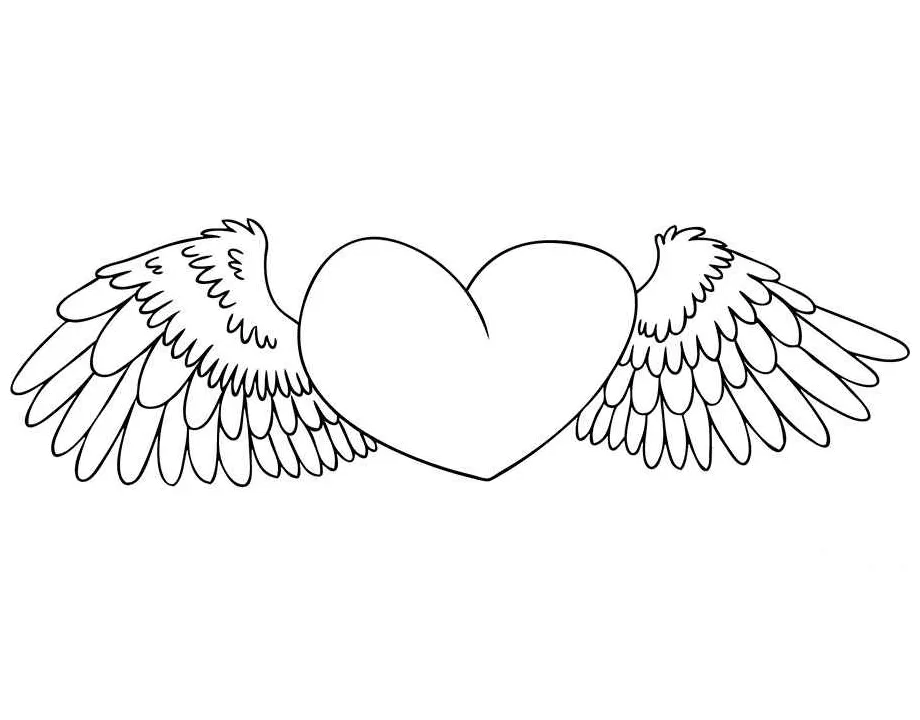 Angel wings 1 coloring play free coloring game online