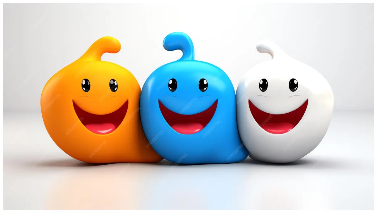 Premium Photo | A group of cartoon characters