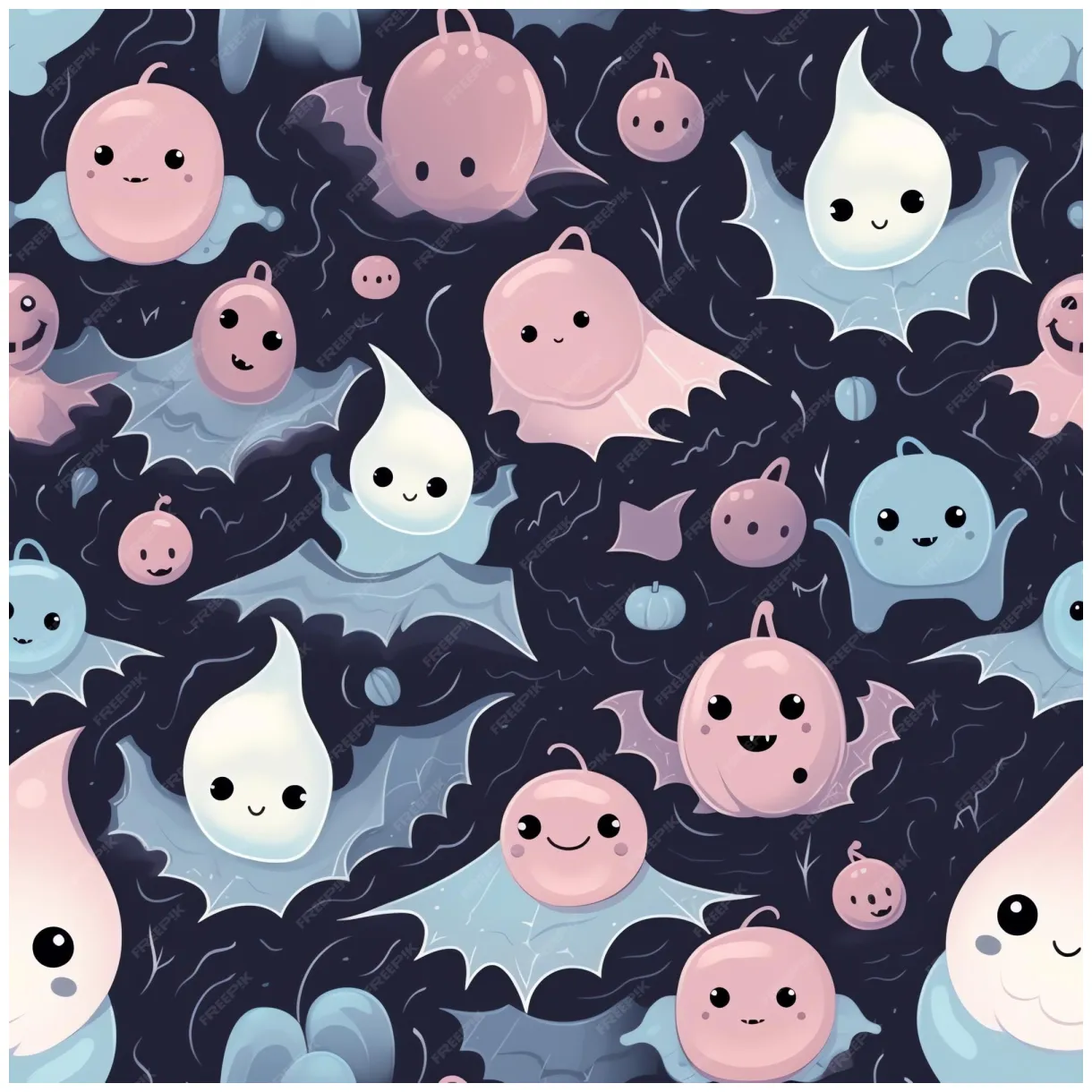 Premium Photo | A group of cartoon characters