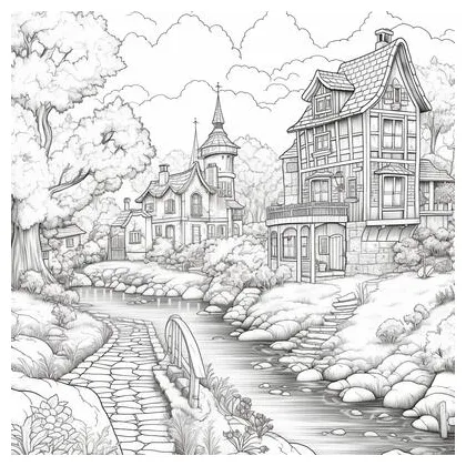 City coloring s, s and s for