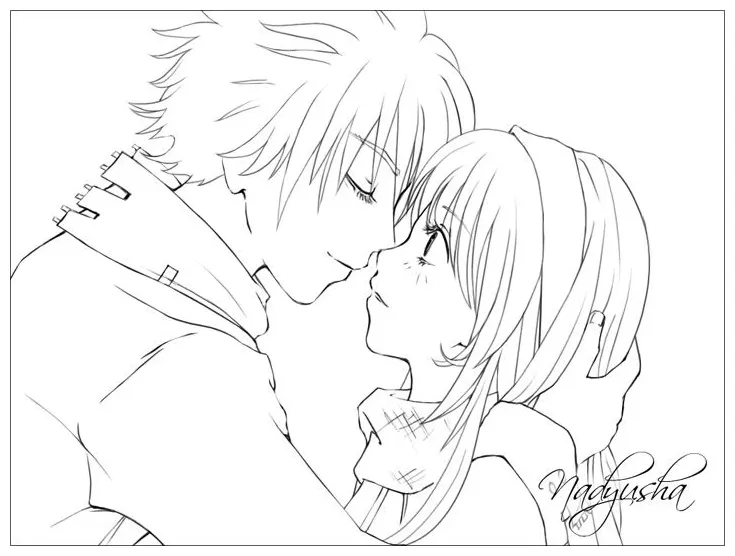 Cute couple coloring pages at getcolorings free printable