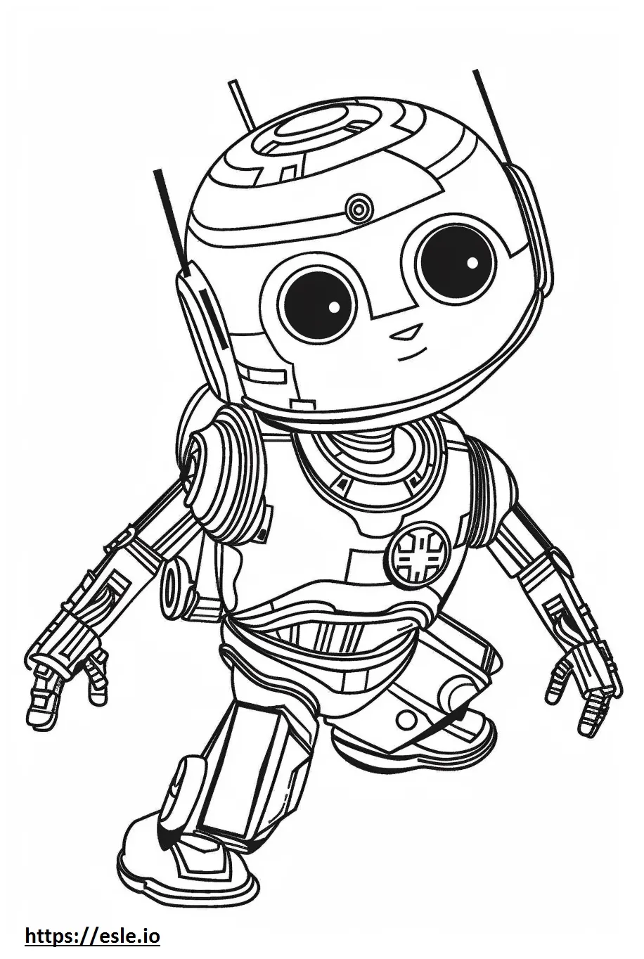 Movie poster coloring sheet